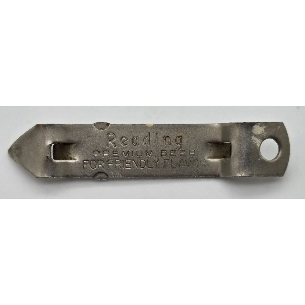 Reading Premium Beer Bottle Opener EKCO Chicago‎ Vintage Metal Tool